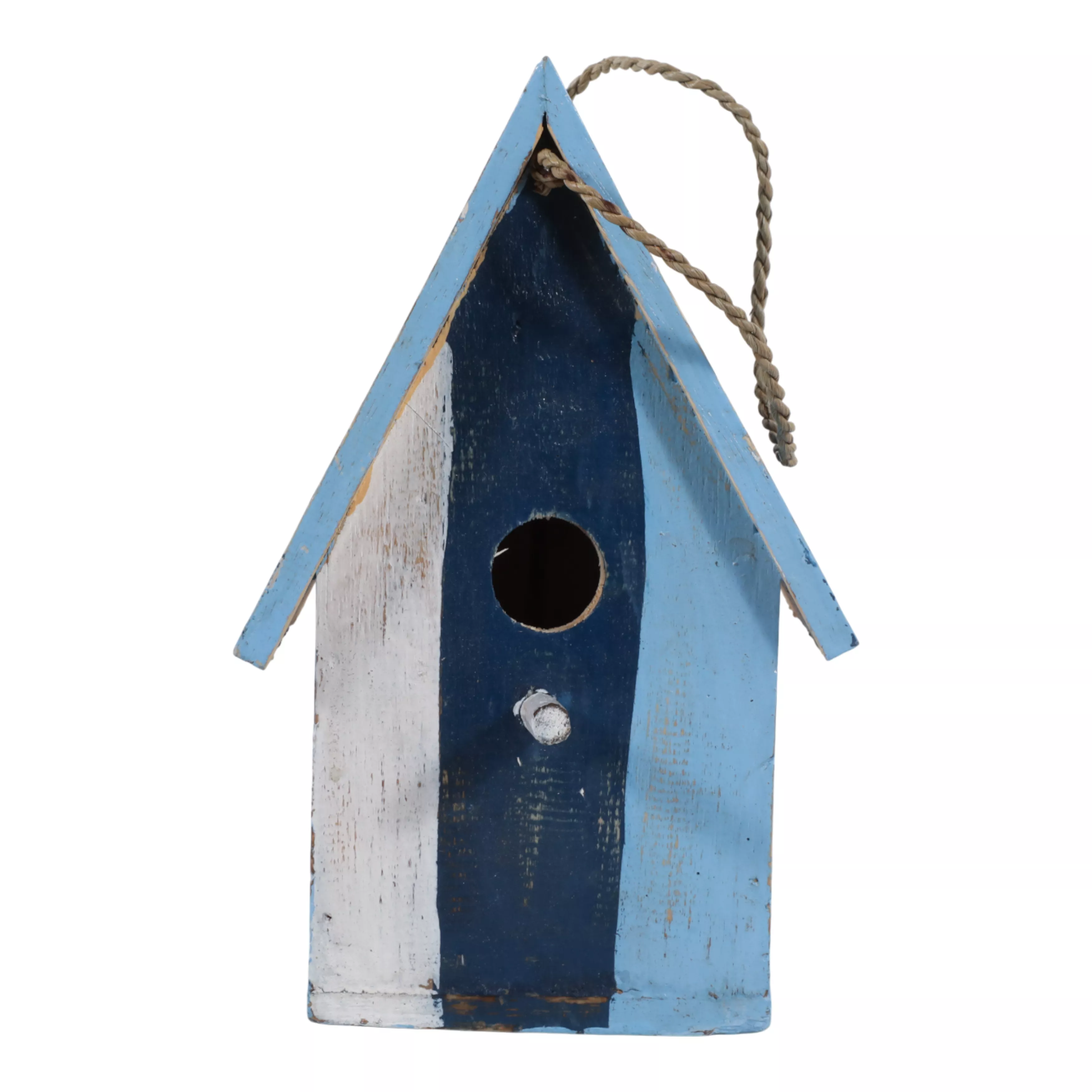 12x8" Striped Birdhouse