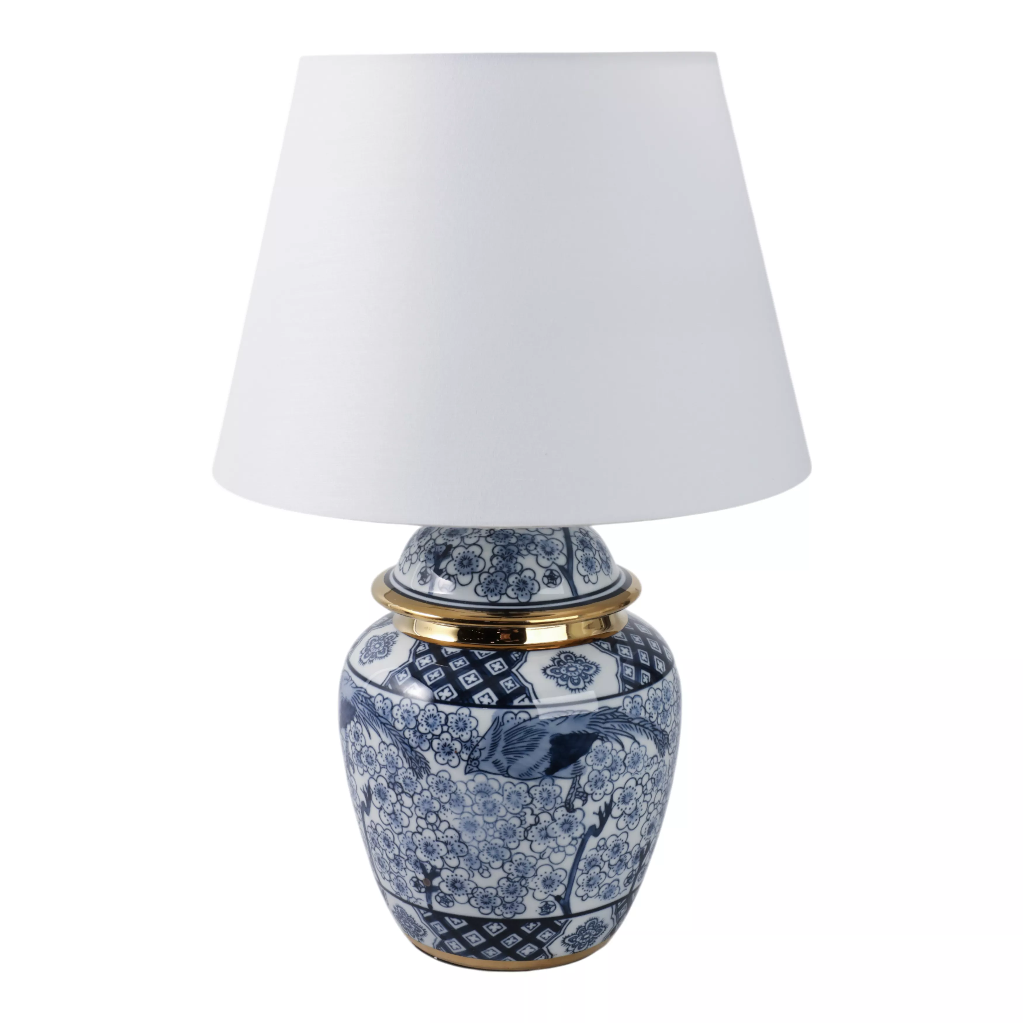 18" Chinoiserie Table Lamp