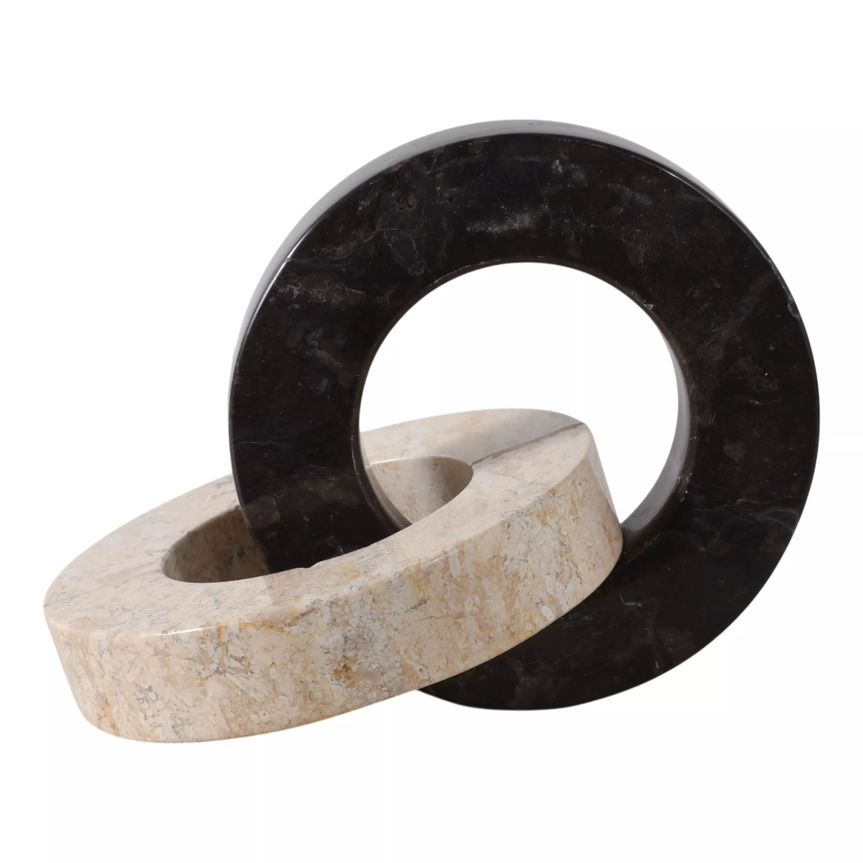 2 Round Marble Links