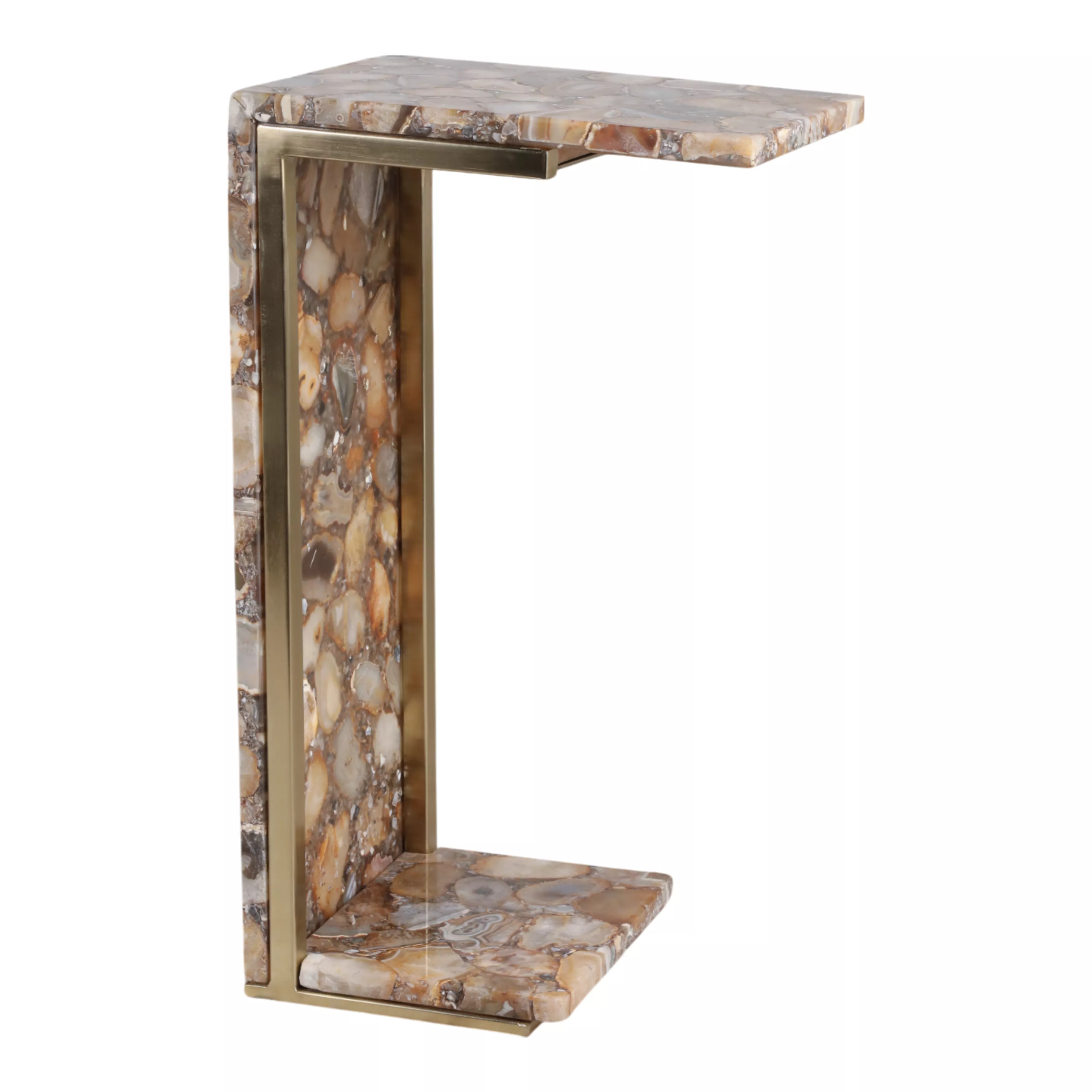 24x14" Agate C-table