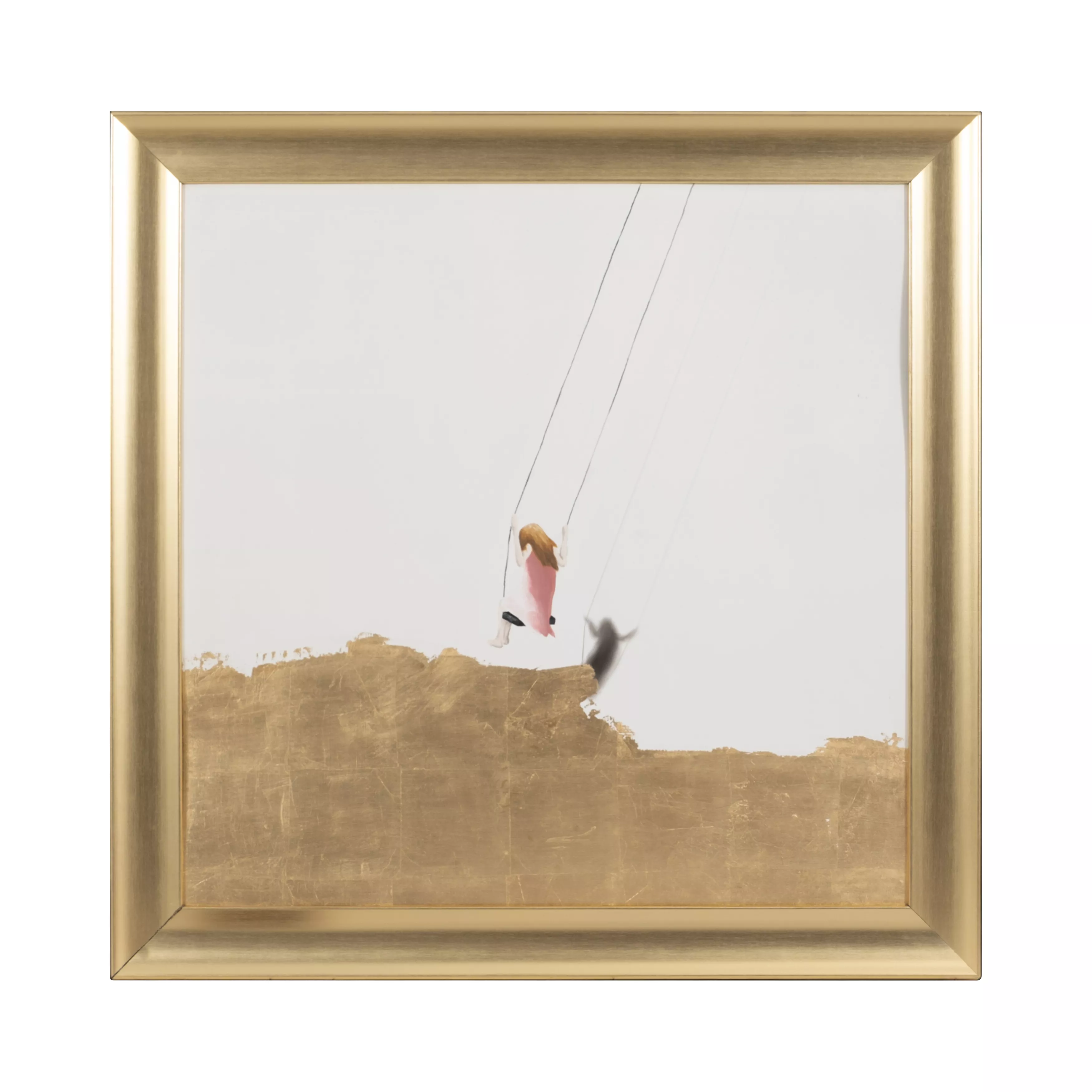 47x47 Hand Painted Swing Set