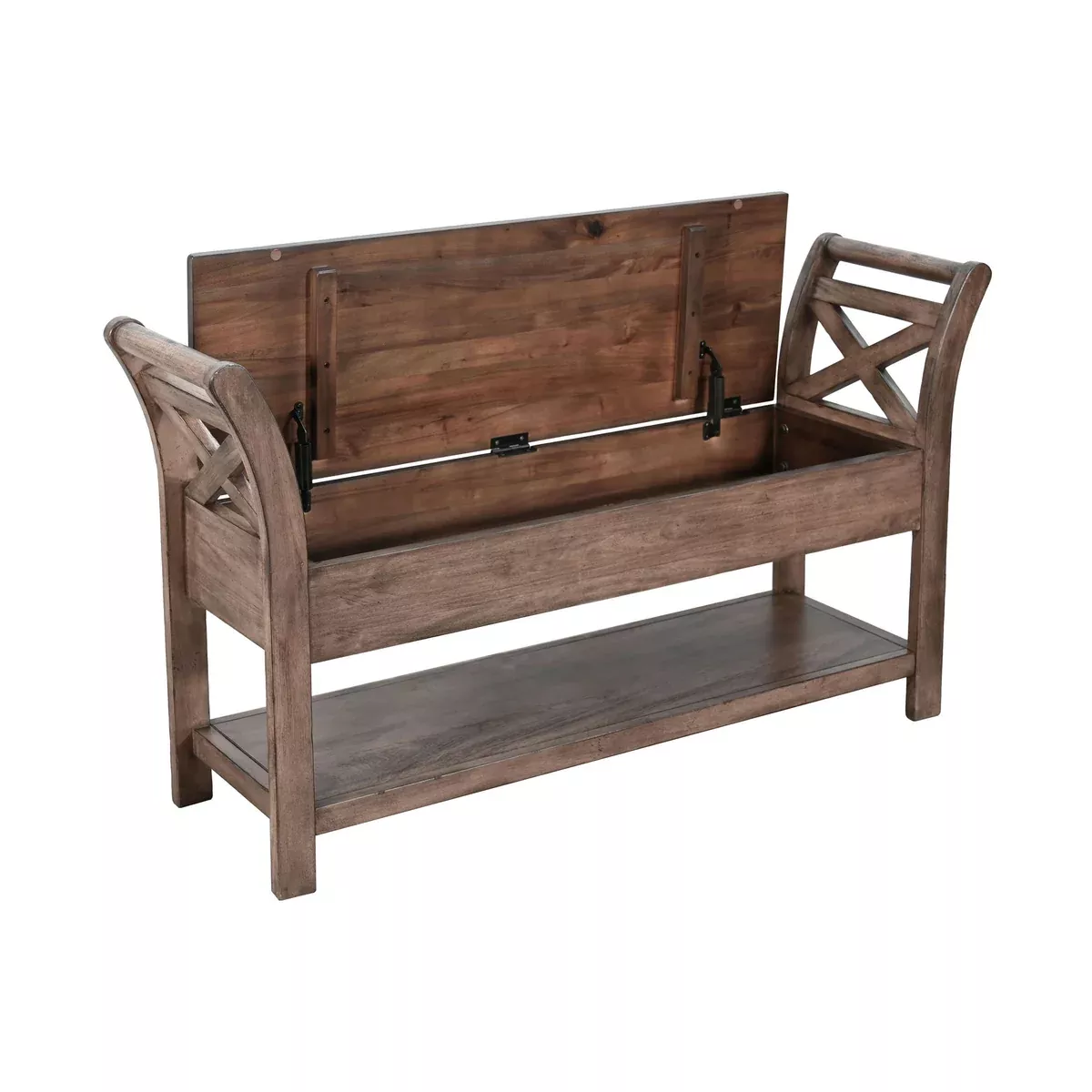 48" Accent Bench With Storage