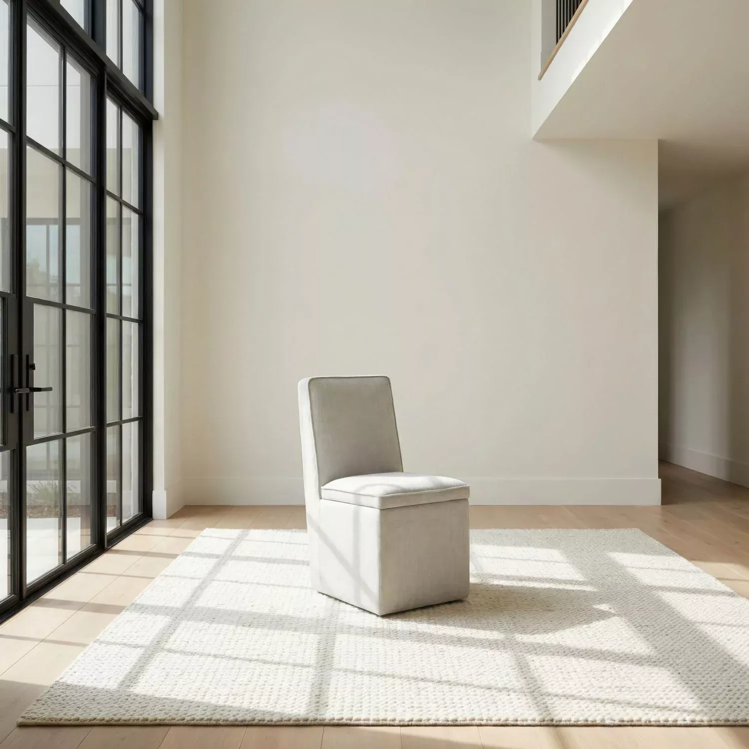 Accent Dining - Accent Storage Dining Chair With Casters