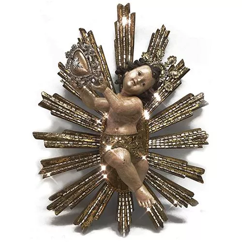 Adorned Baby Jesus by Lisa Carrier Designs