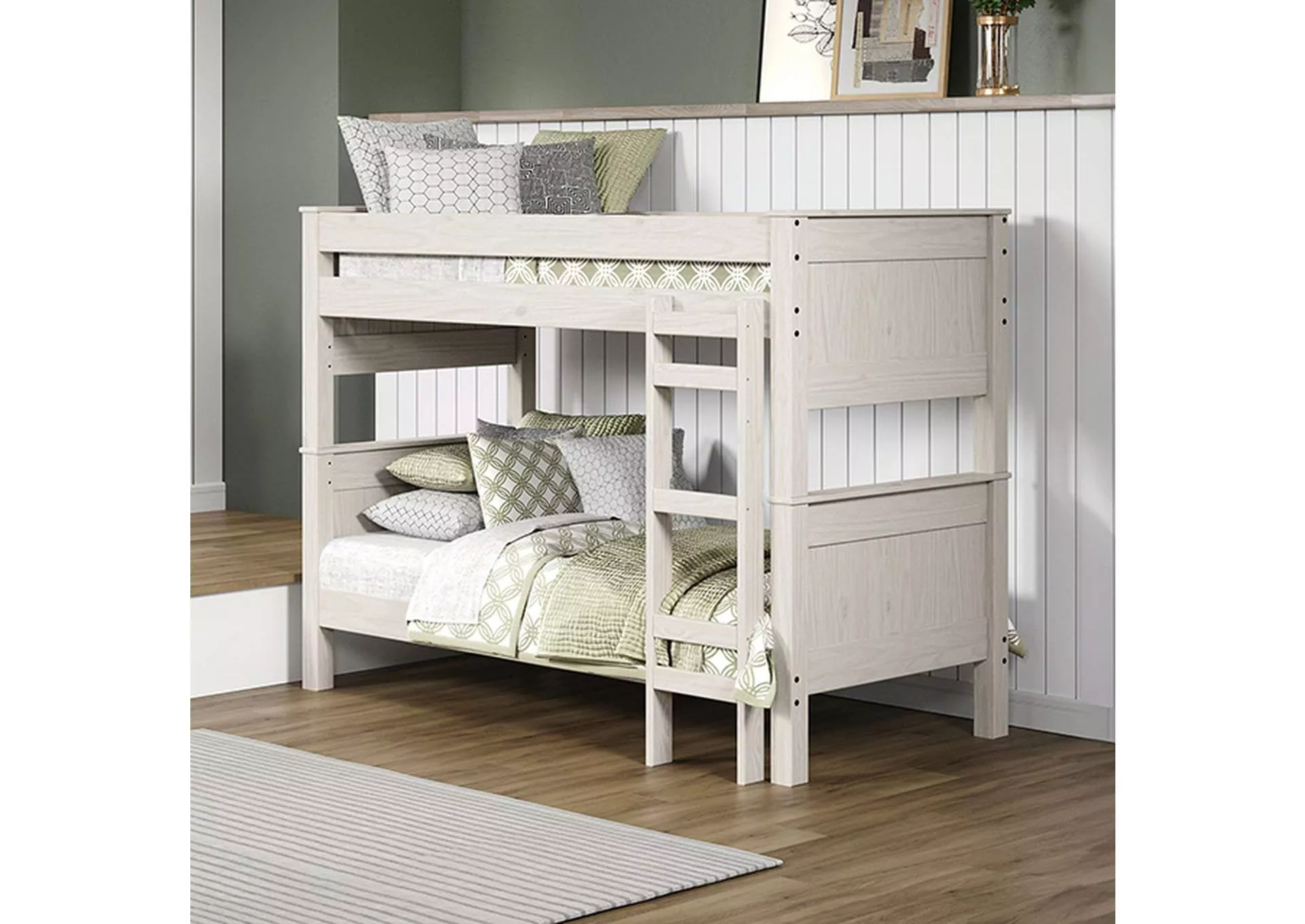 Albani - Twin/Twin Post Bunkbed