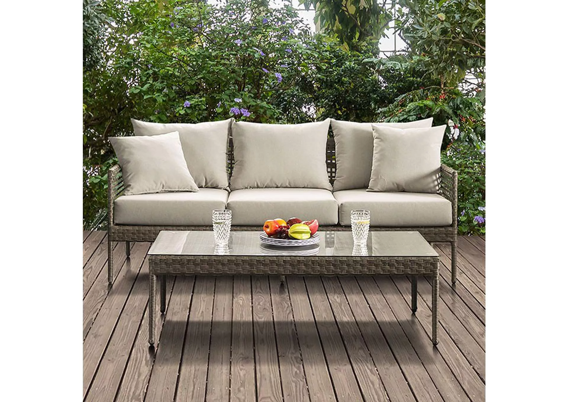 Aleisha - Patio Sofa