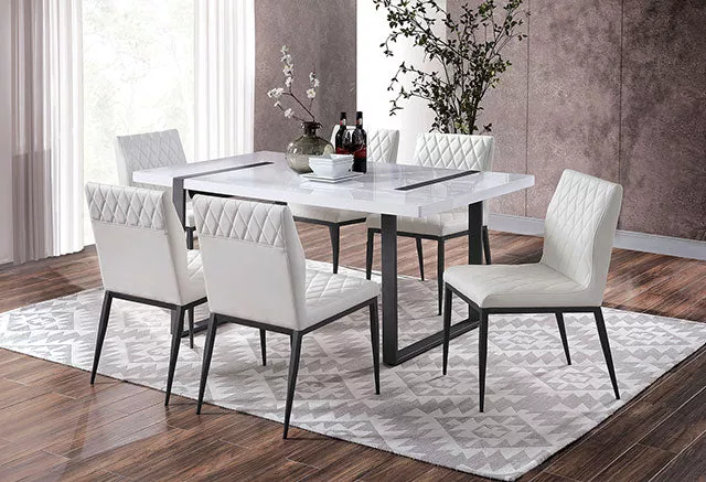 Alessia - 7 Pc Dining Table Set