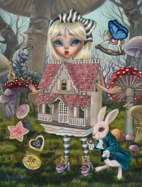 Alice in the White Rabbit House