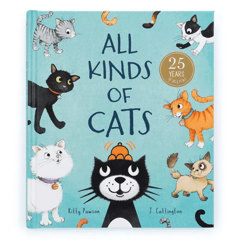 All Kinds Of Cats - Hardcover Book