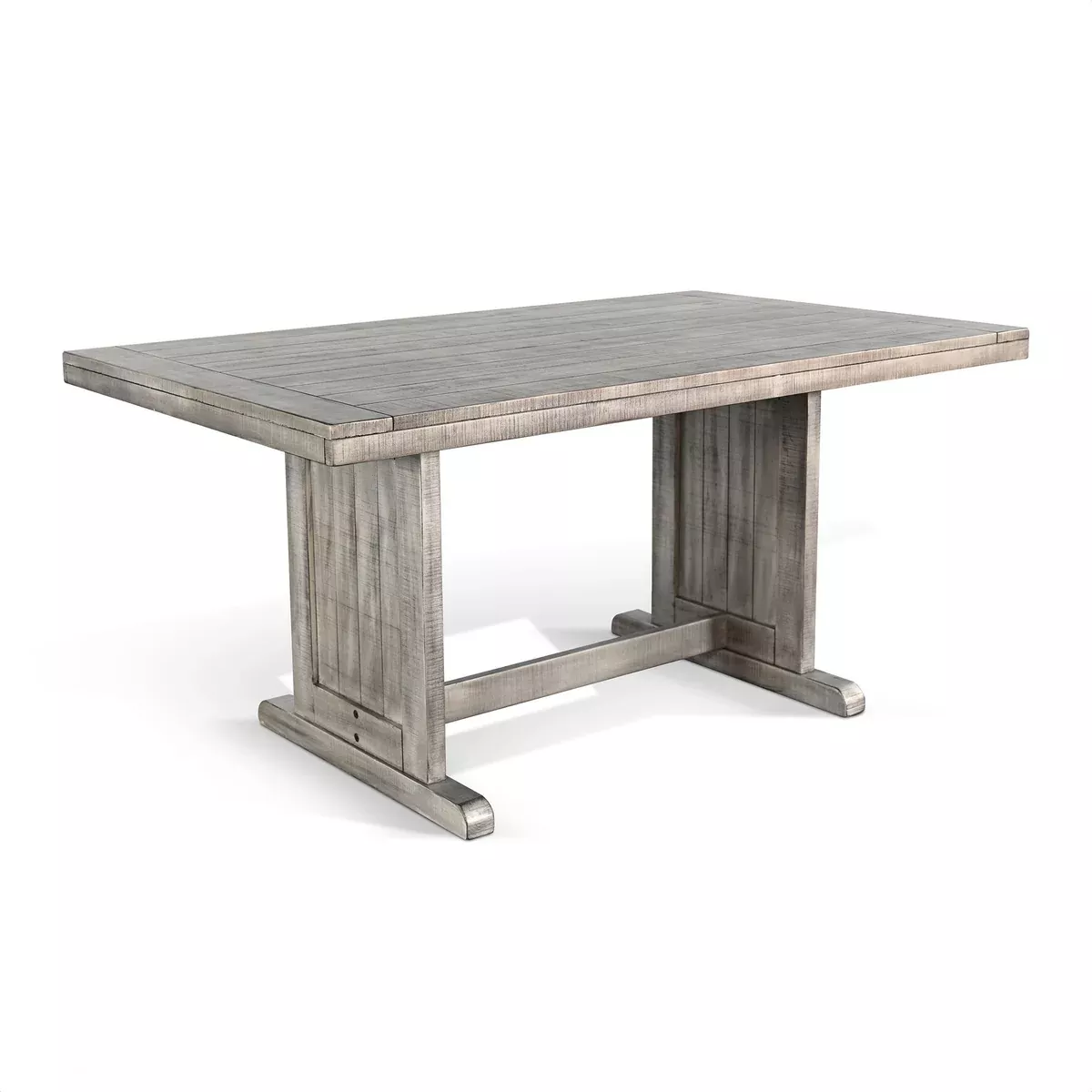 Alpine - Rectangular Wood Dining Table - Gray