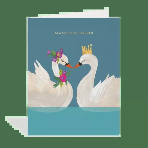 Always & Forever - Greeting Card - Wedding
