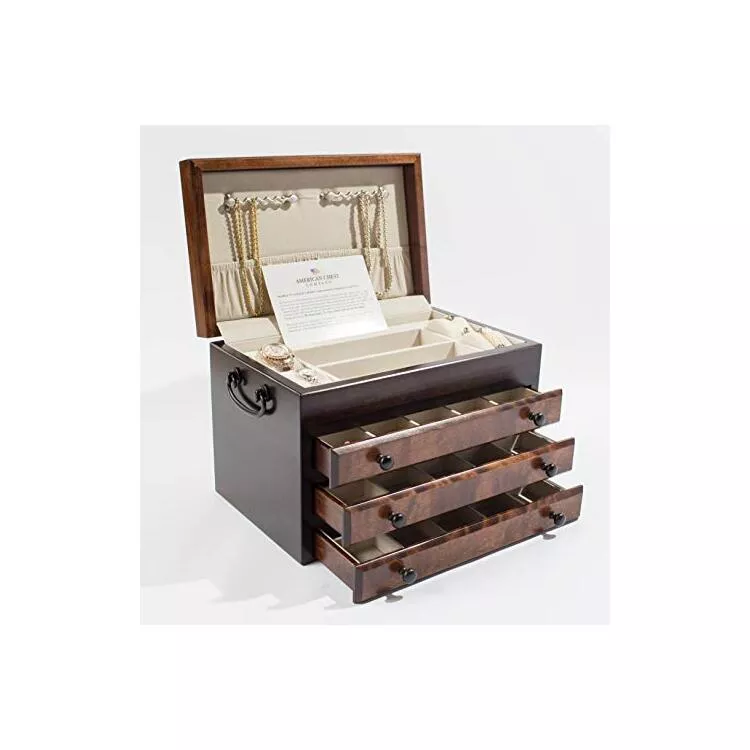 American Chest Solid Wood Storage Trunk