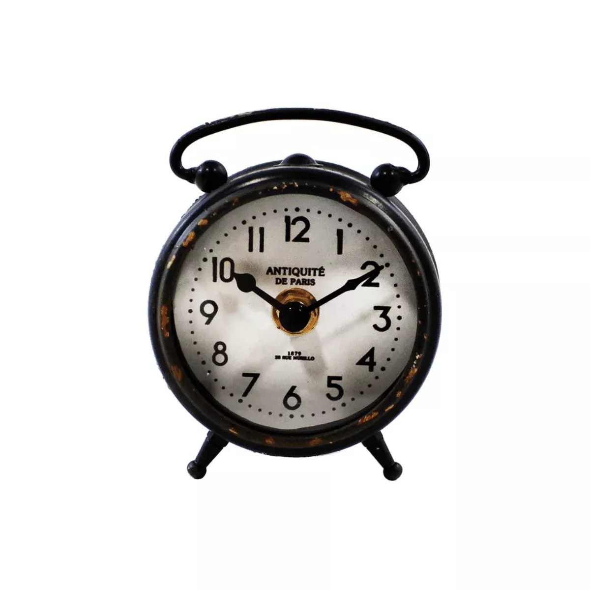 Antique Black Table Clock