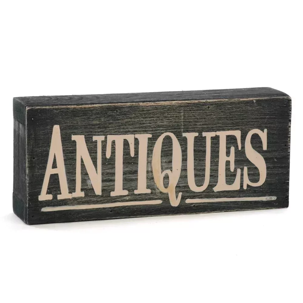 Antiques Wooden Block