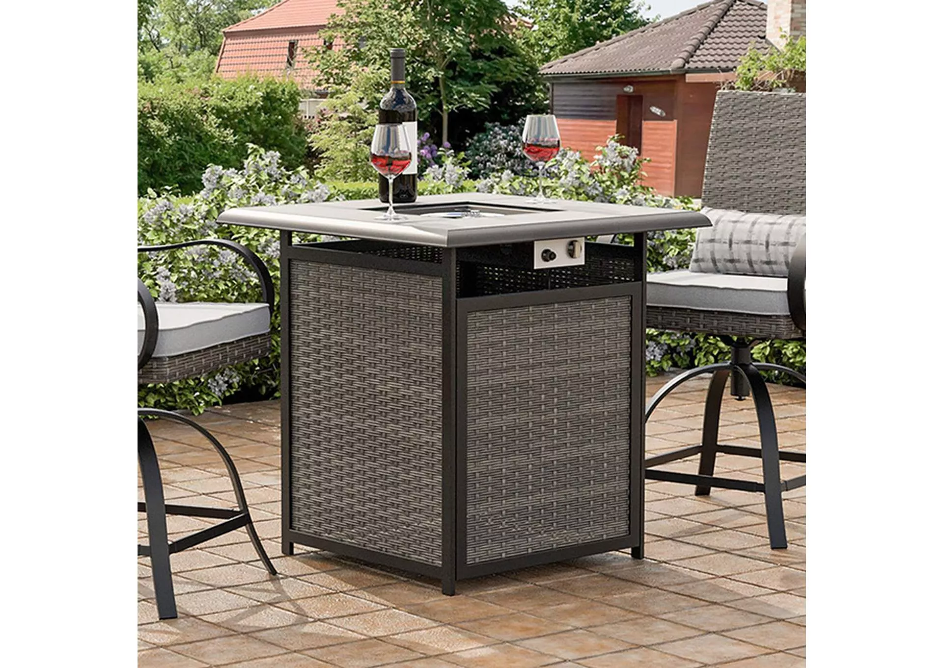 Arosa - Fire Pit Counter Ht. Table