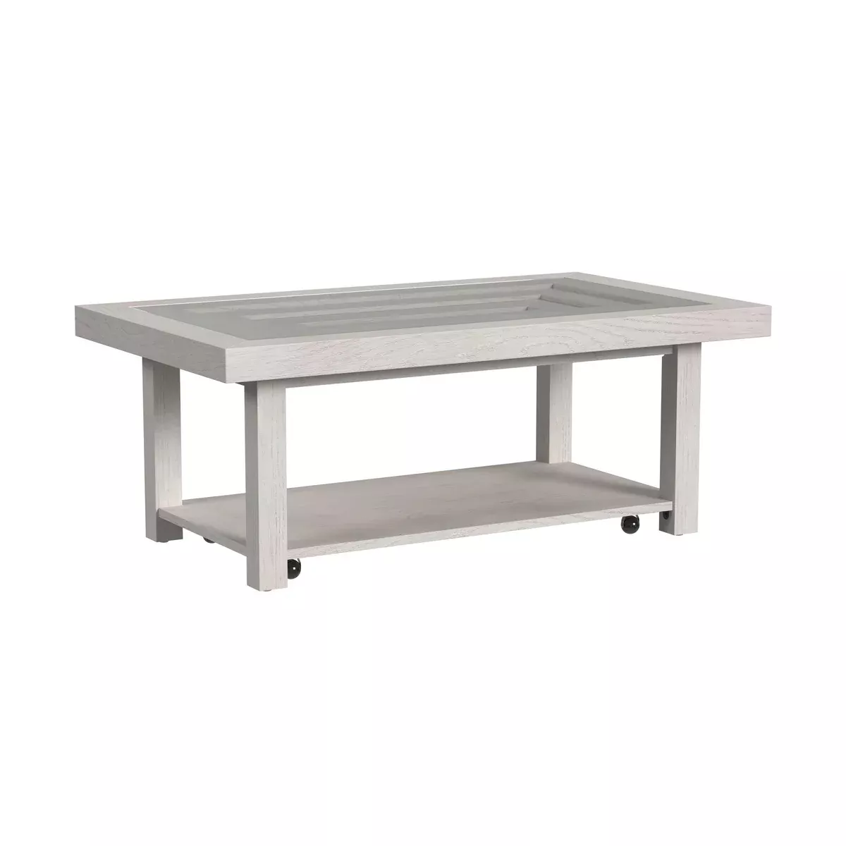 Avalanche - Coffee Table - Antique White