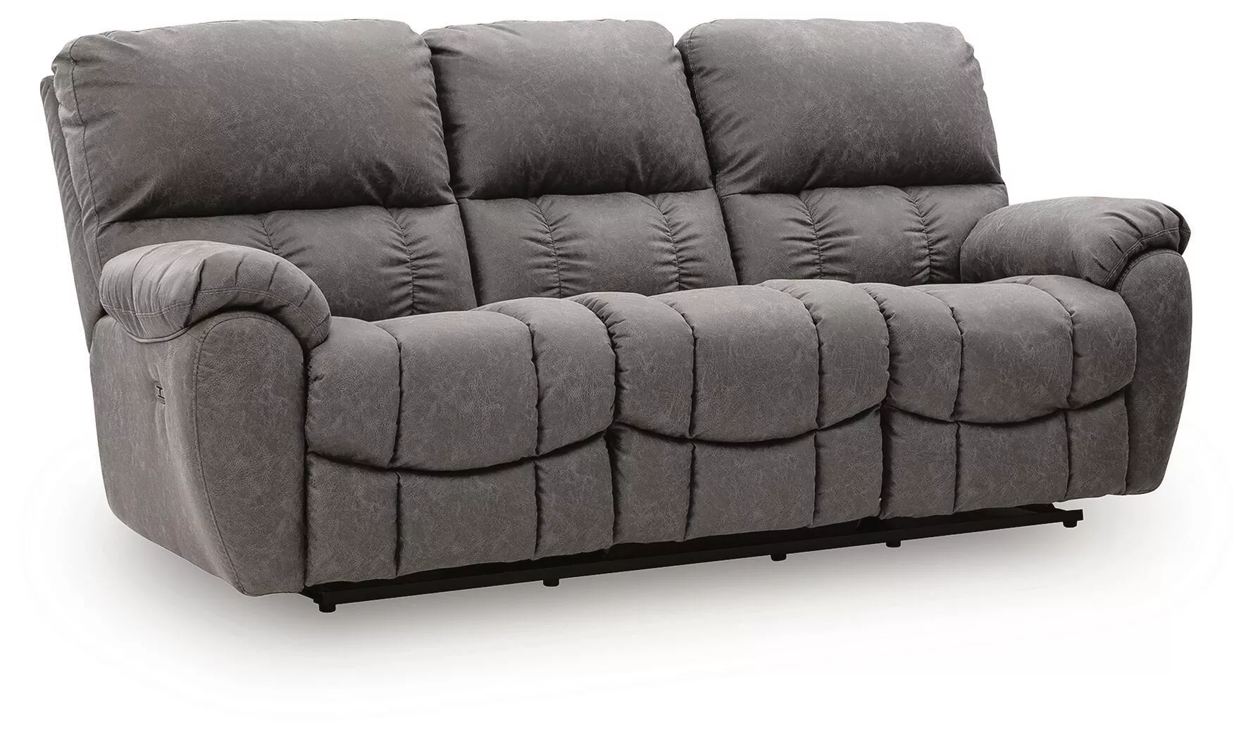 Bakerstein - Power Reclining Sofa With Adjustable Headrest - Galaxy
