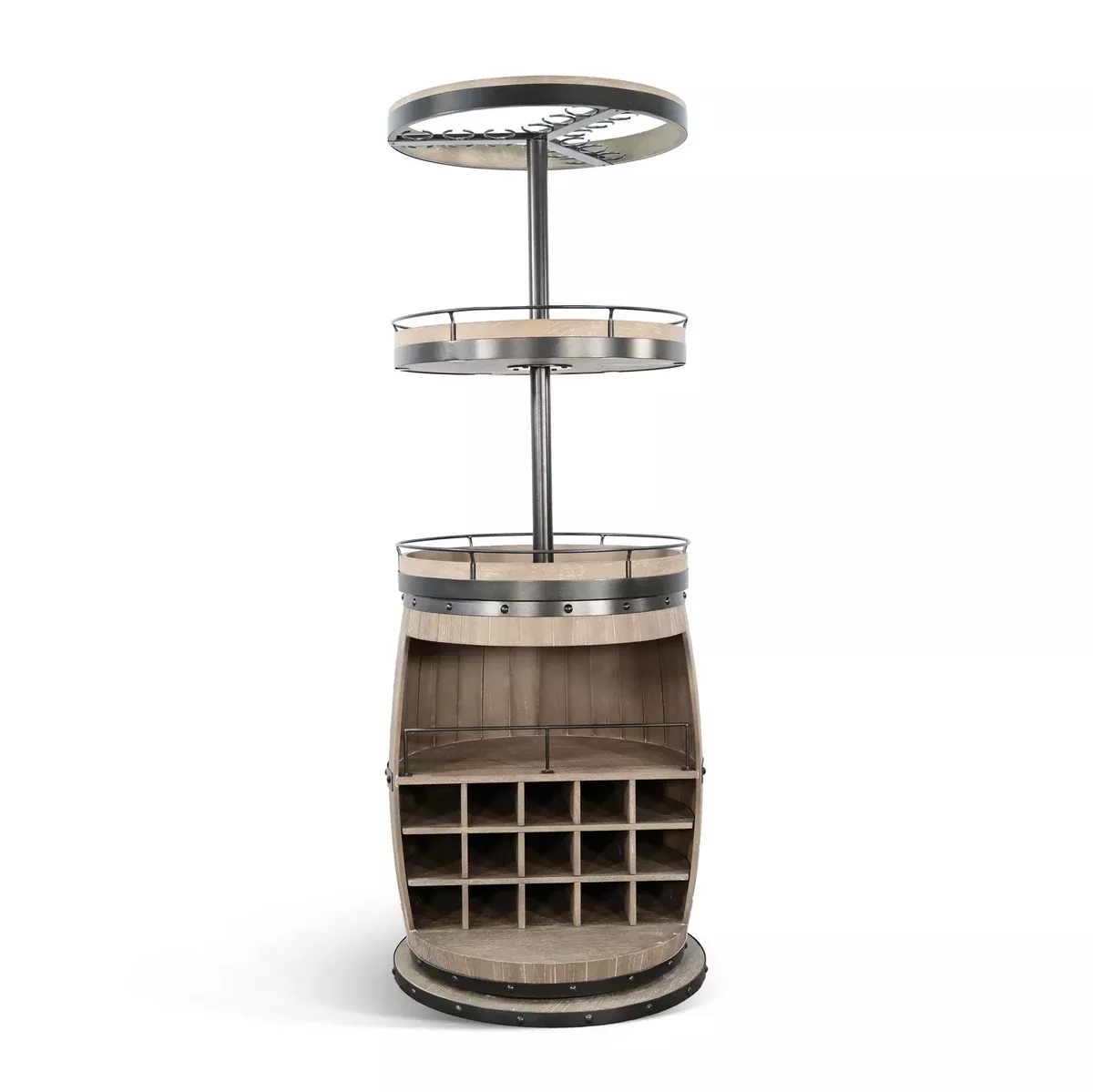 Barrel Bar With Swivel - Wheat
