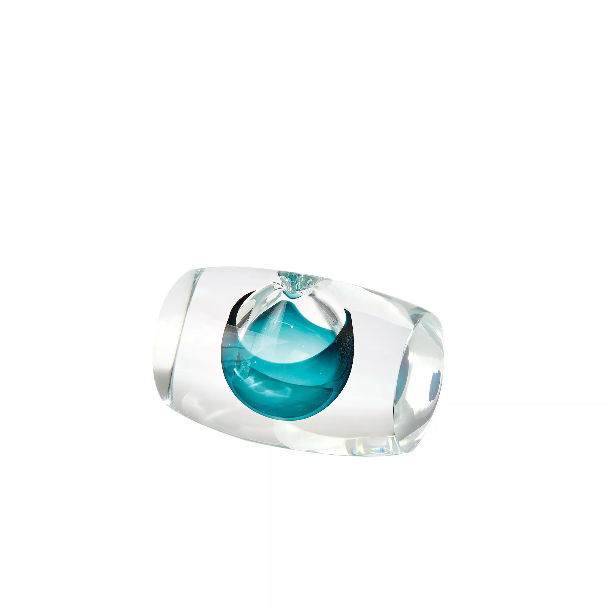 Barrel Vase-Blue