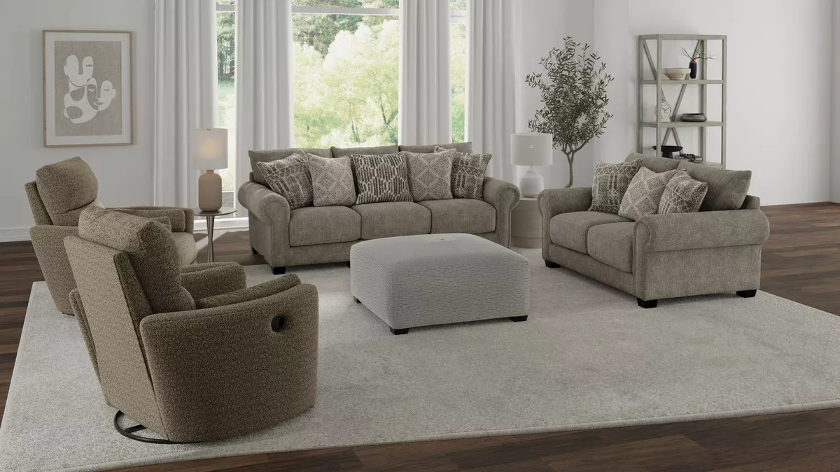 Barrett - Loveseat - Stone