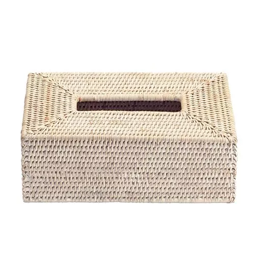 Basket KBX Rattan Rectangular Tissue Box by Decor Walther