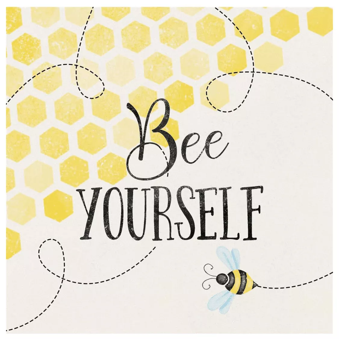 Bee Yourself - Coaster