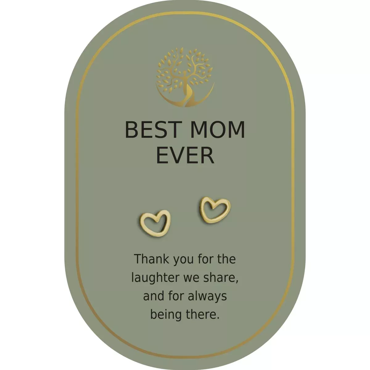 Best Mom Ever Stud Earrings