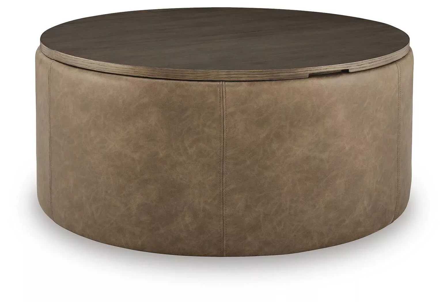 Bethanstone - Storage Ottoman - Warm Brown
