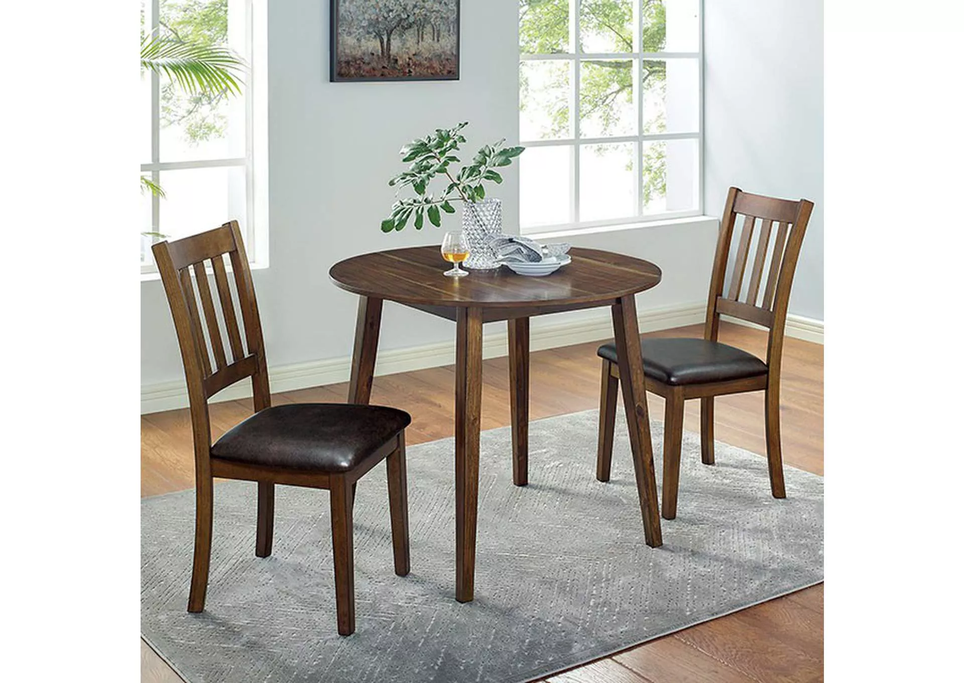 Blackwood - 3 Pc. Round Table Set