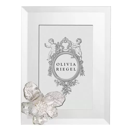 Botanica Frames, Silver by Olivia Riegel