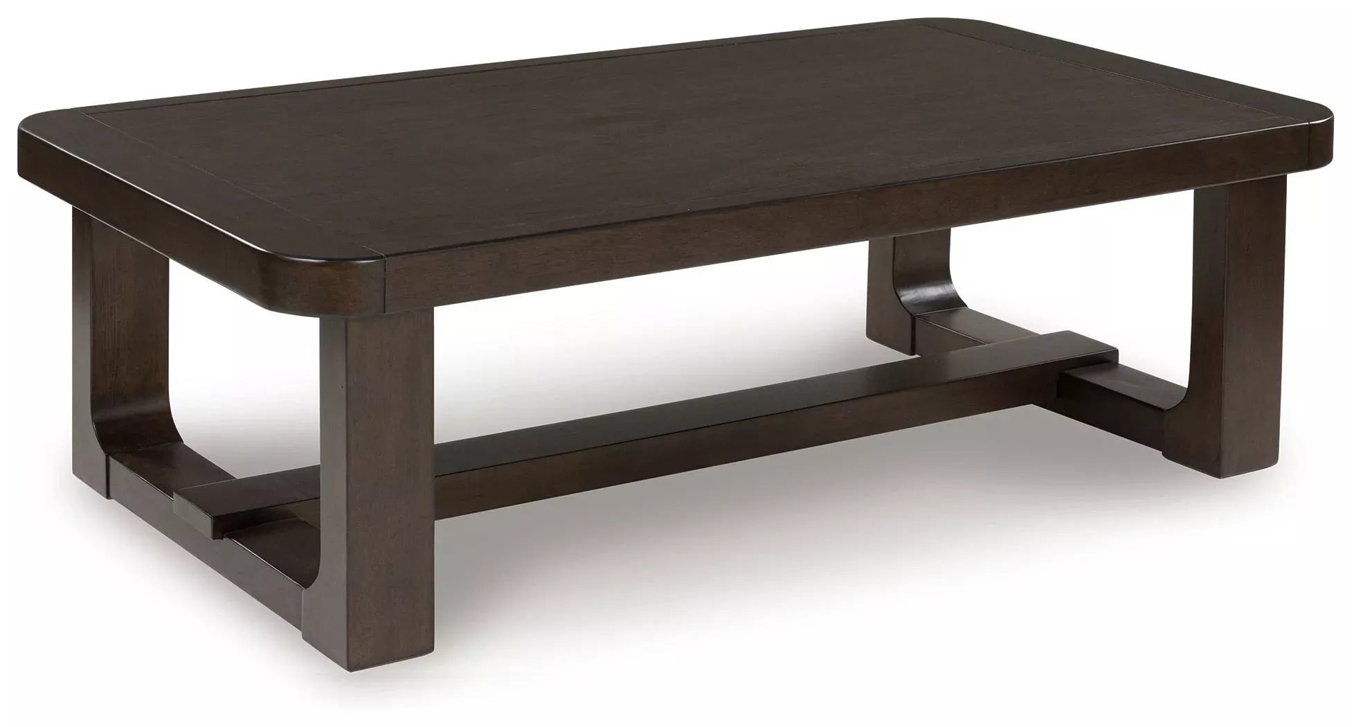 Breckington - Rectangular Cocktail Table - Dark Brown