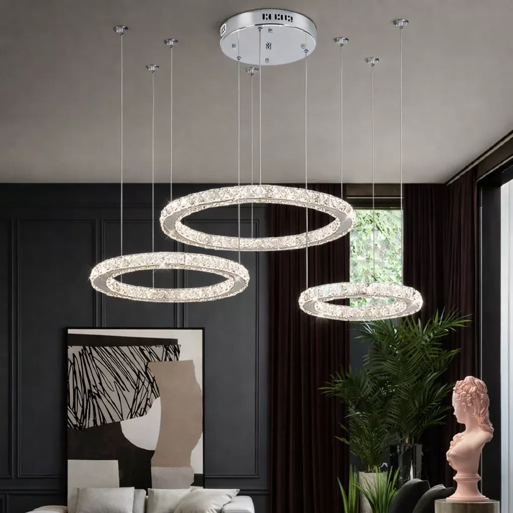 Bright Round Led Pendant Light
