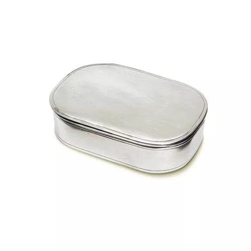 Brixia Box, 4" by Match Pewter
