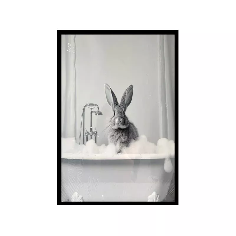 Bunny In Tub - Artwork