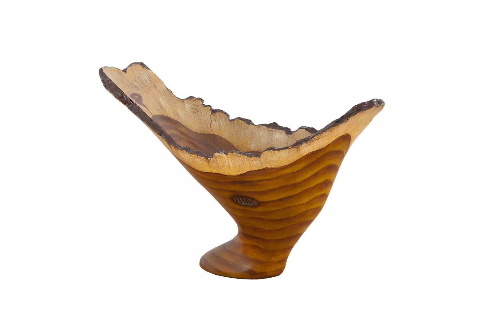 Burled Vase
