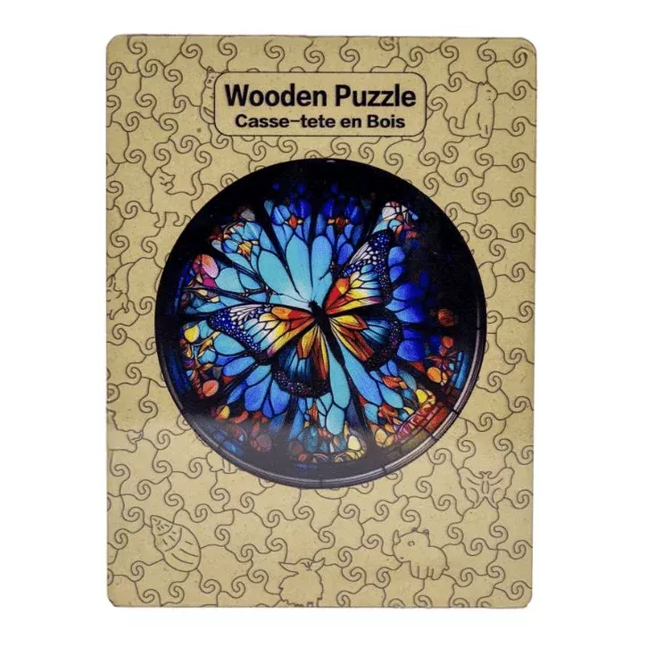 Butterfly Round Puzzle