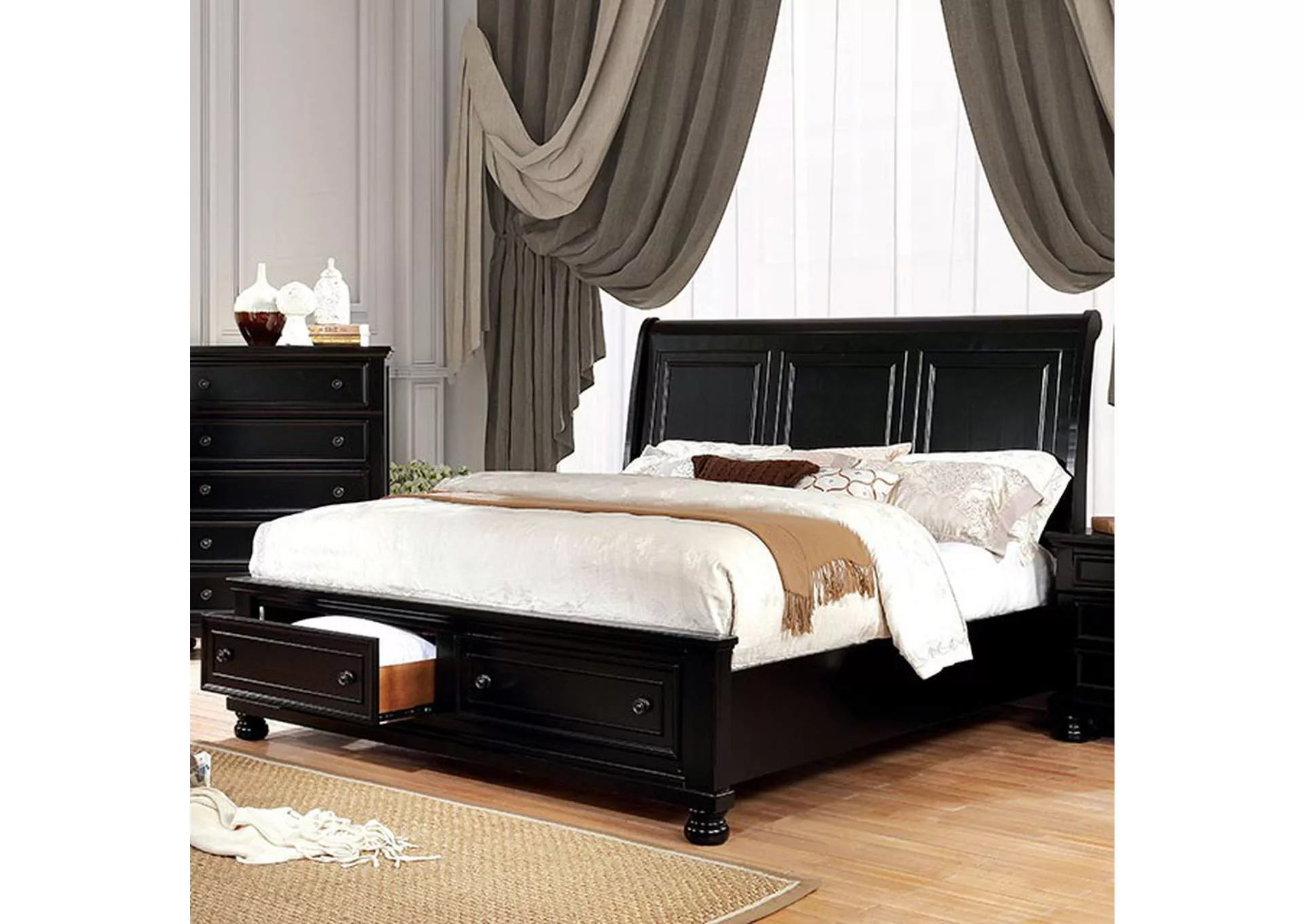 Castor E.King Bed