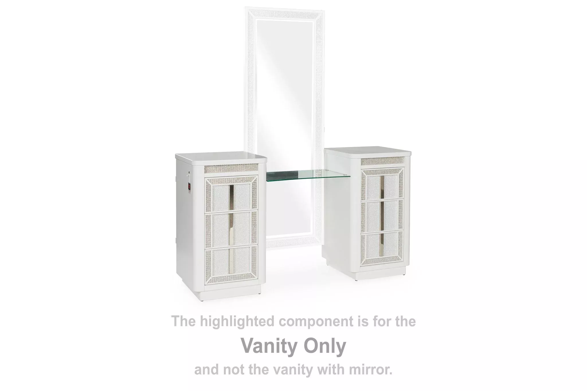 Chalanna - Vanity - White