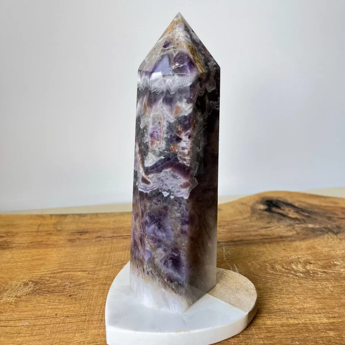Chevron Amethyst Tower