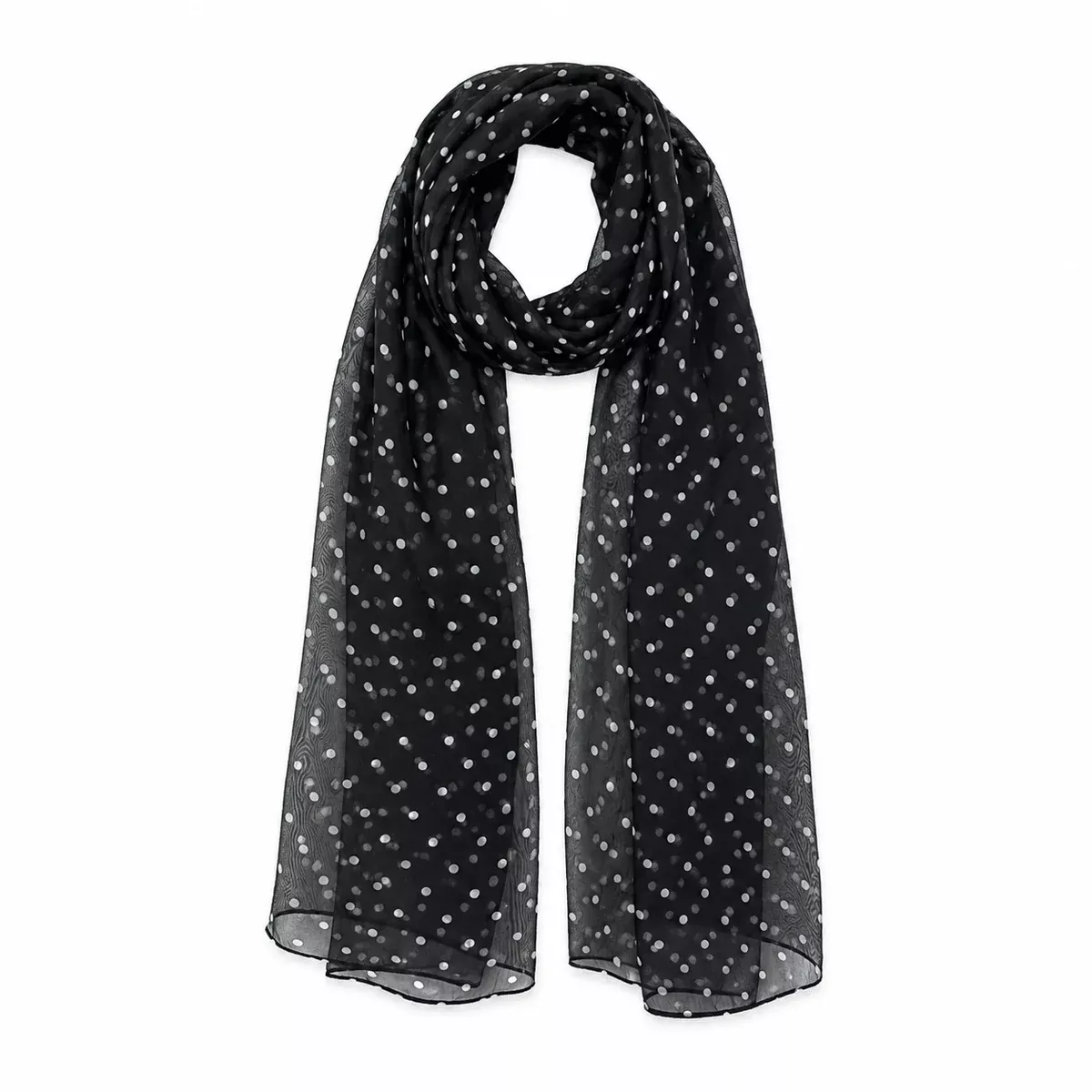 Chiffon Scarf - Polka Dot