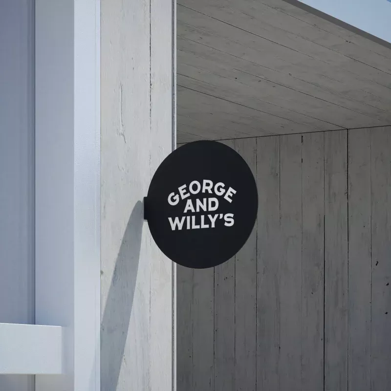 Circle Blade Sign