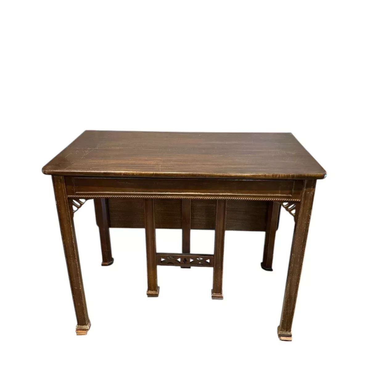 Classic Duncan Phyfe Style Drop Leaf Table