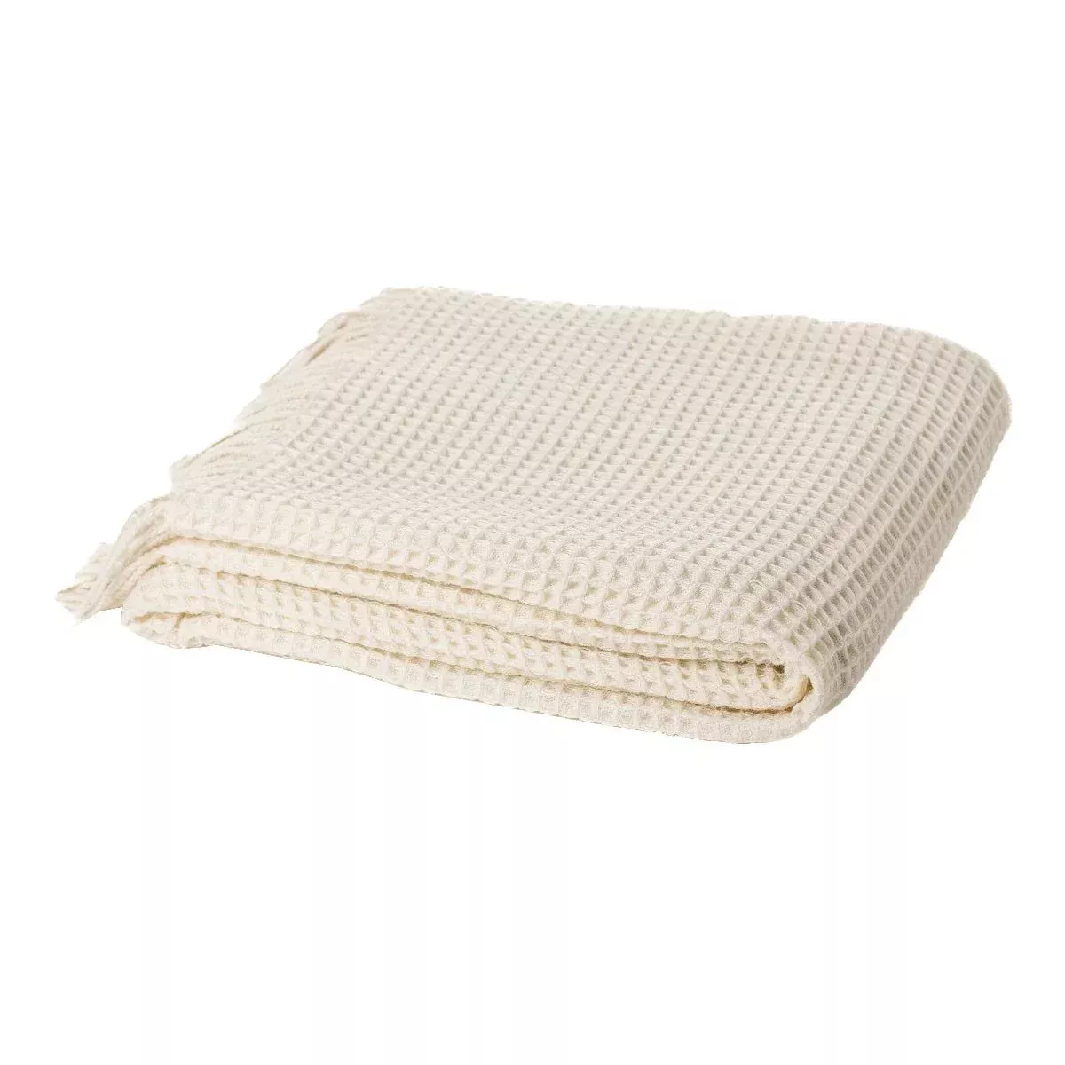 Coco Waffle Cream Throw
