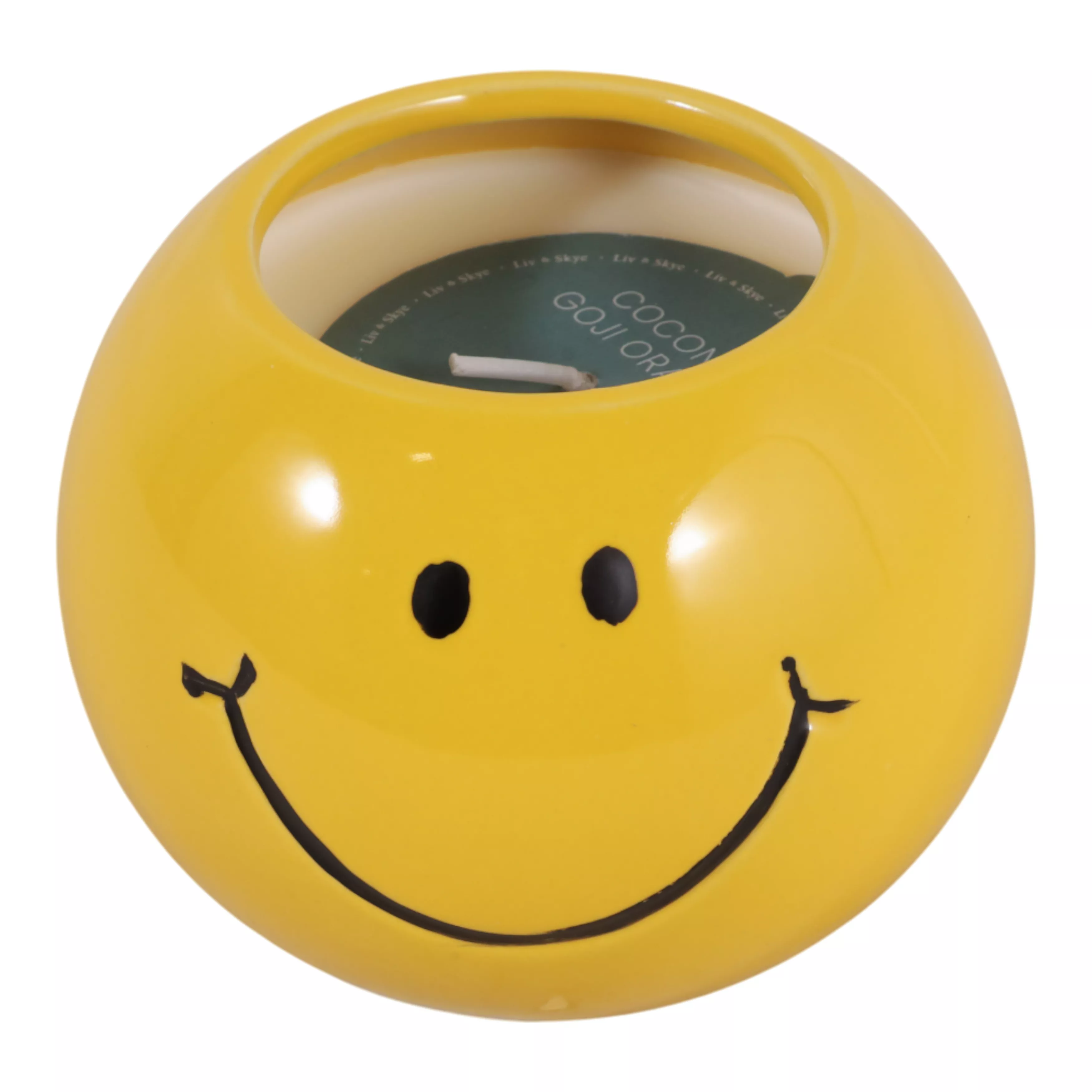 Coconut Goji Smiley Face