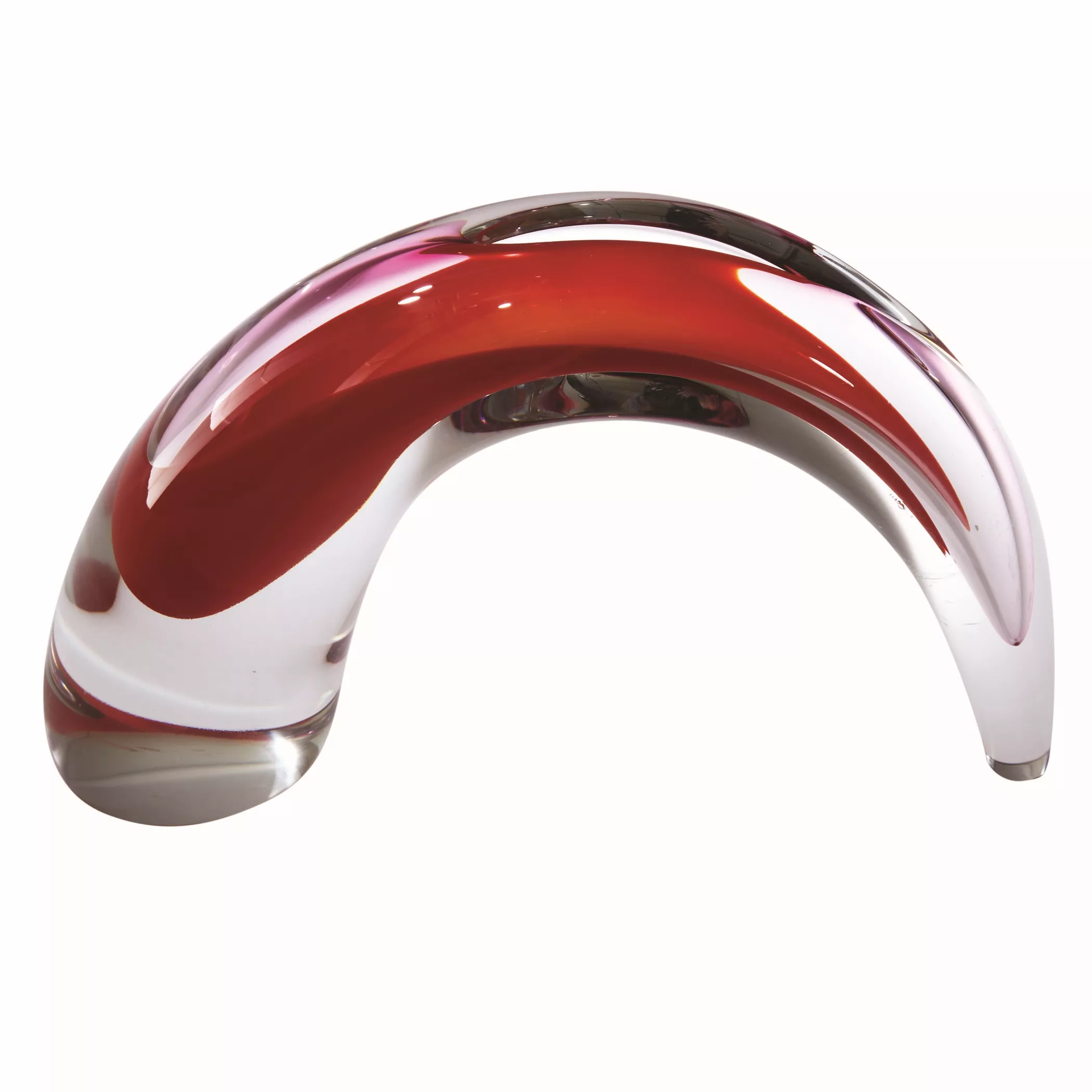 Comma Vase-Red
