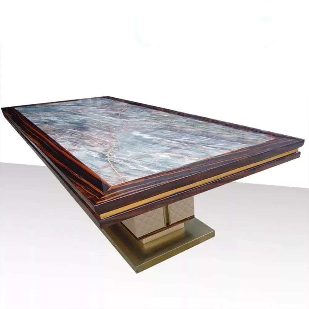 Contemporary Marble Top Designed Dining Table or Dining Chair