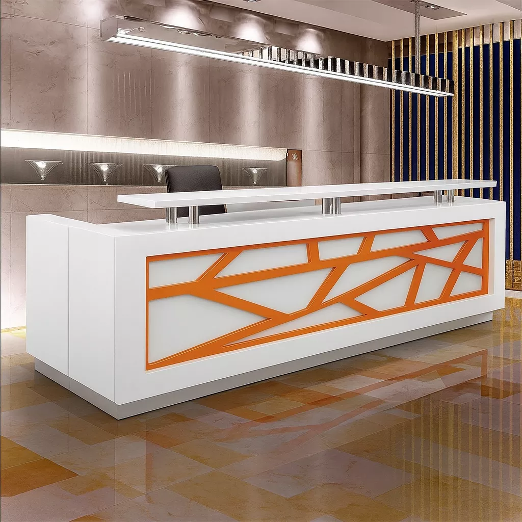 Contemporary Reception Counter Desk