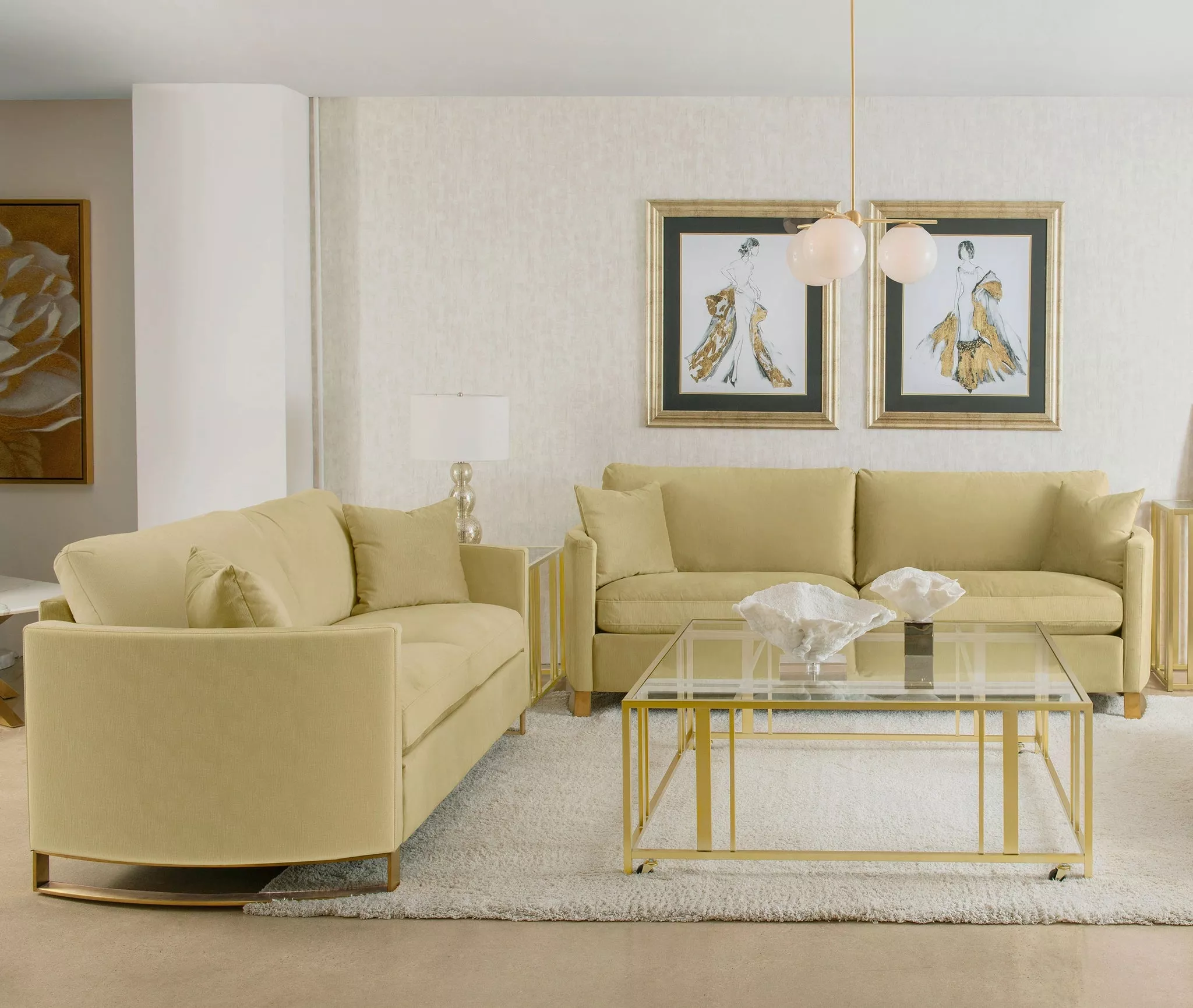 Corliss Sofa Set