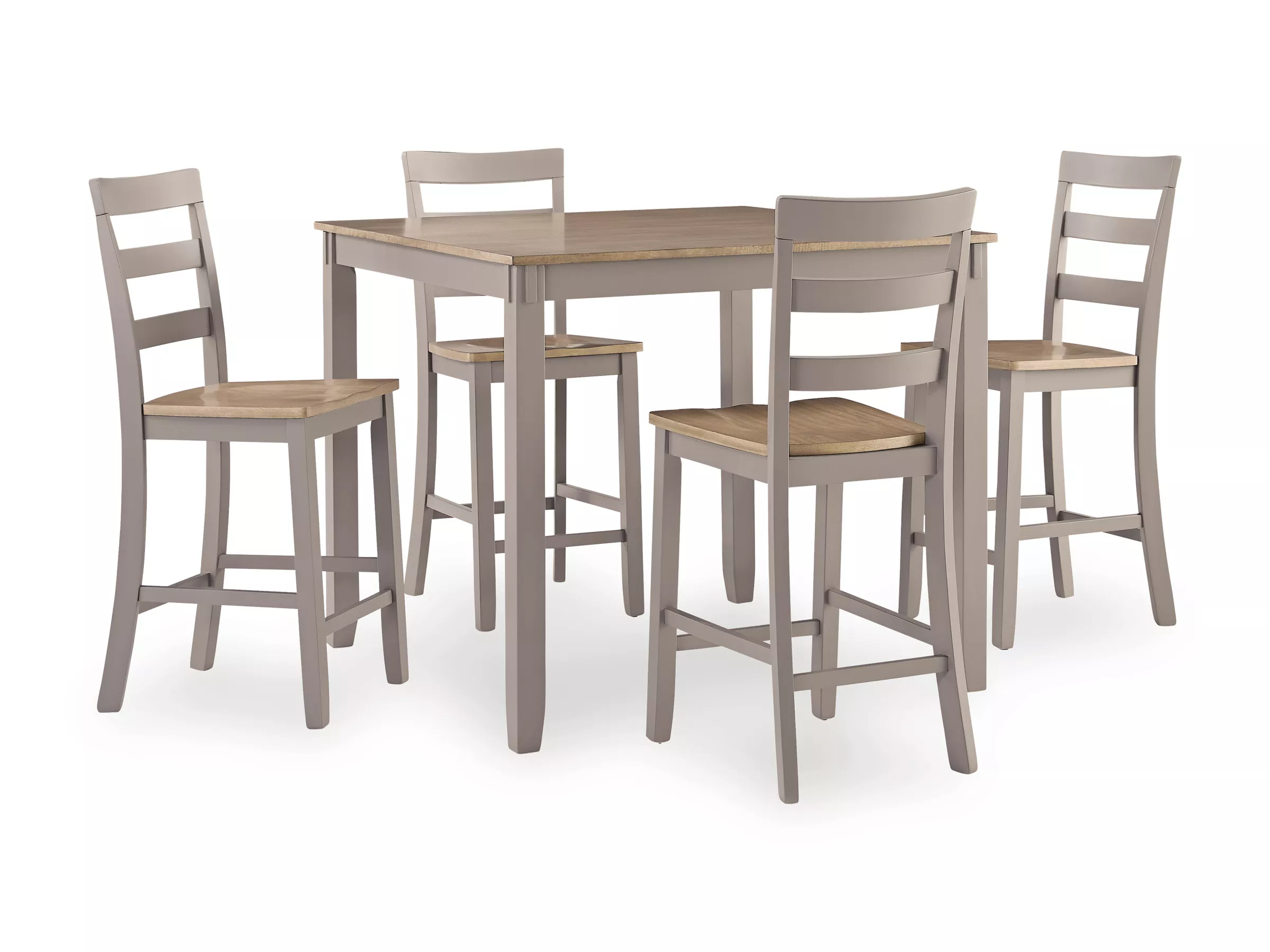 Counter Table & 4 Barstools