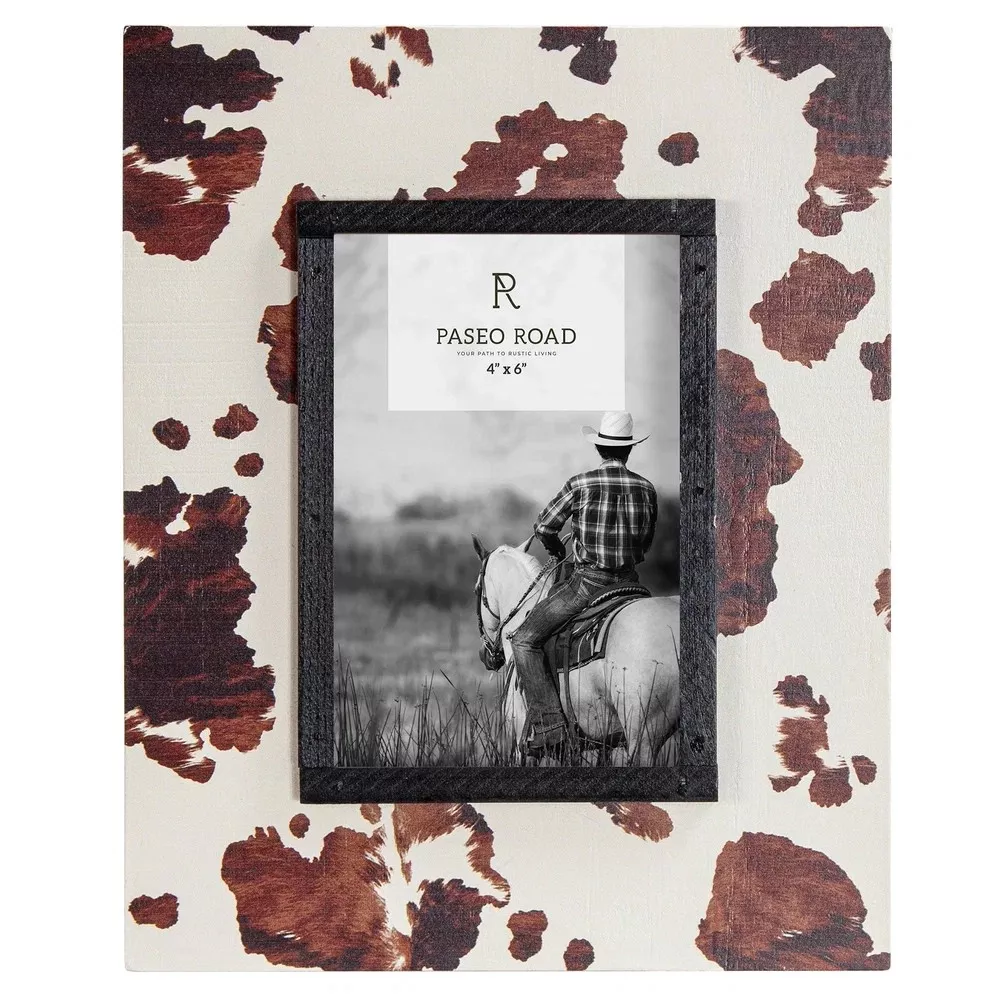 Cowhide Picture Frame